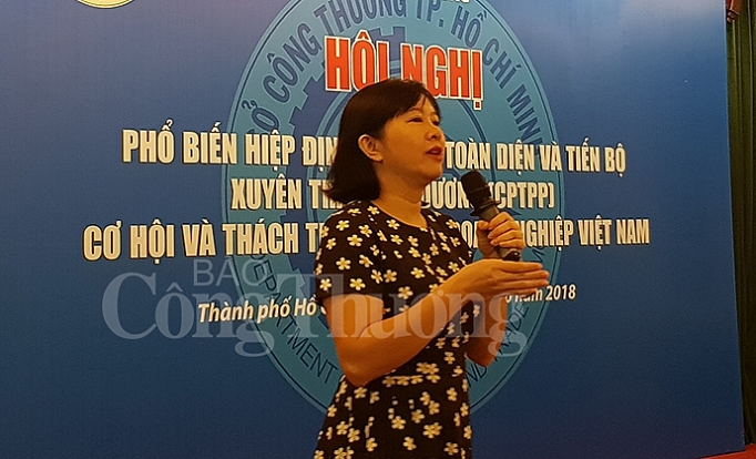 Phổ biến Hiệp định CPTPP cho các Okvip tại về tại TP. Hồ Chí Minh pho bien hiep dinh cptpp cho cac doanh nghiep tai tp ho chi minh