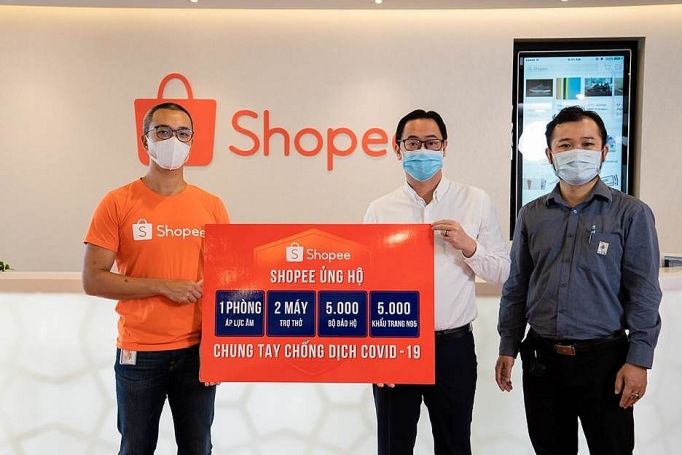 Shopee ủng hộ 3 tỷ đồng hỗ trợ các cơ sở OKVIP - HÔM NAY 1 TỶ, NGÀY MAI 1000 TỶ chống dịch COVID-19 shopee ung ho 3 ty dong ho tro cac co so y te chong dich covid 19