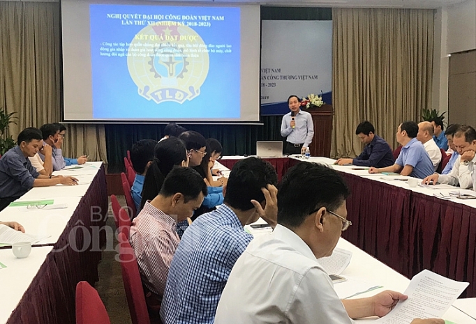 cong doan cong thuong trien khai quan triet nghi quyet dai hoi xii