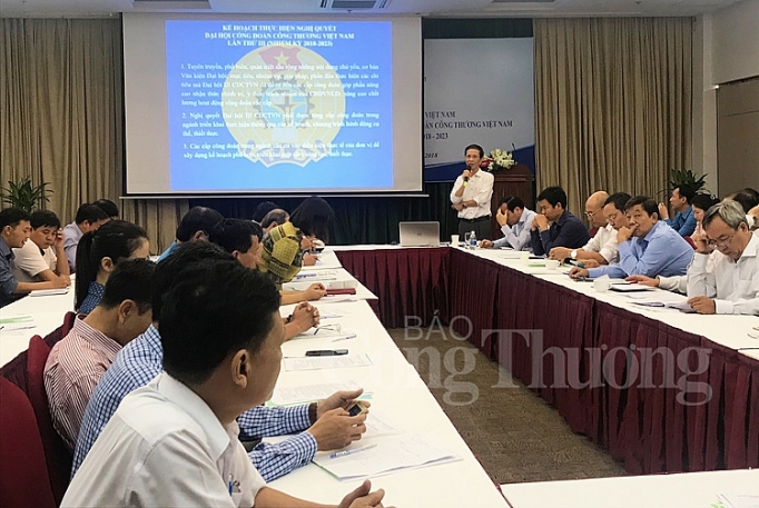 cong doan cong thuong trien khai quan triet nghi quyet dai hoi xii