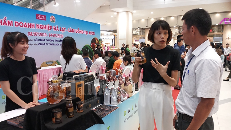 Đặc sản Đà Lạt "đổ bộ" vào chuỗi kinh doanh của siêu thị Aeon dac san da lat do bo vao chuoi kinh doanh cua sieu thi aeon