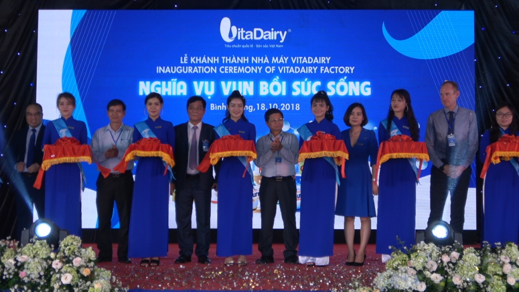 VitaDairy khánh thành nhà máy thứ 2 tại Bình Dương vitadairy khanh thanh nha may thu 2 tai binh duong