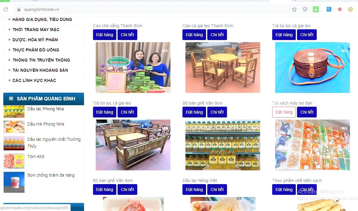 Quảng Bình: Sàn giao dịch thương mại điện tử kết nối Okvip tại về, người tiêu dùng quang binh san giao dich thuong mai dien tu ket noi doanh nghiep nguoi tieu dung