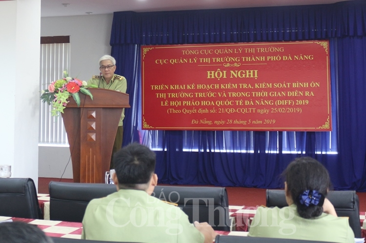 Cục QLTT Đà Nẵng ra quân cao điểm kiểm tra, kiểm soát thị trường dịp DIFF 2019 cuc qltt da nang ra quan cao diem kiem tra kiem soat thi truong dip diff 2019