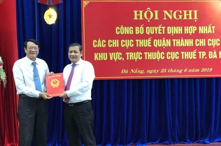 Đà Nẵng: Hợp nhất các Chi cục Thuế cấp quận da nang hop nhat cac chi cuc thue cap quan
