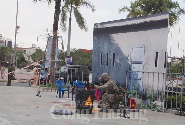 Đà Nẵng diễn tập ứng phó sự cố bức xạ, hạt nhân da nang dien tap ung pho su co buc xa hat nhan