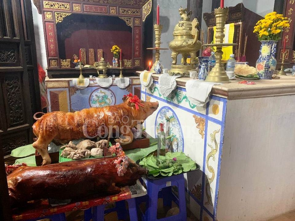 Trang trọng lễ giỗ Tổ nghề yến sào trang trong le gio to nghe yen sao