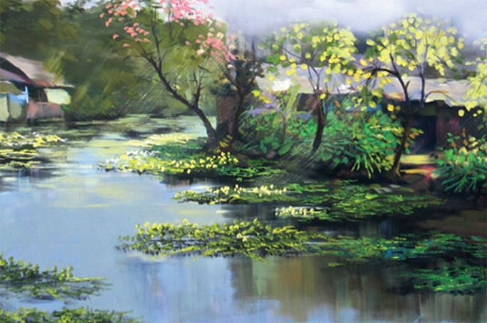 Ao làng mấy cụm mây bay ao lang may cum may bay
