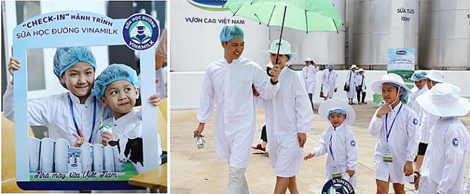 "Siêu" nhà máy đón những vị khách sữa học đường "nhí" sieu nha may don nhung vi khach sua hoc duong nhi
