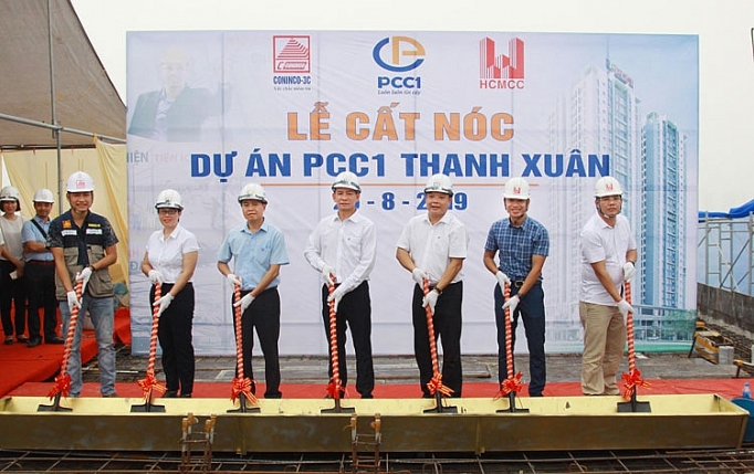 pcc1 thanh xuan cat noc thanh cong du an vang phia tay nam ha noi
