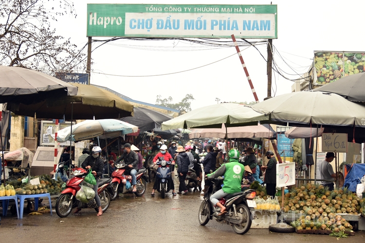 Trầm lắng chợ đầu mối Hà Nội trong mùa dịch Covid-19 tram lang cho dau moi ha noi trong mua dich covid 19