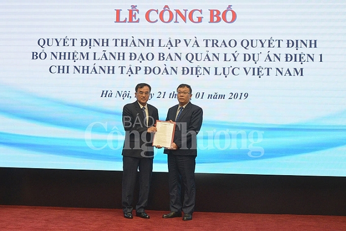 Thành lập Ban quản lý dự án Điện 1 thanh lap ban quan ly du an dien 1