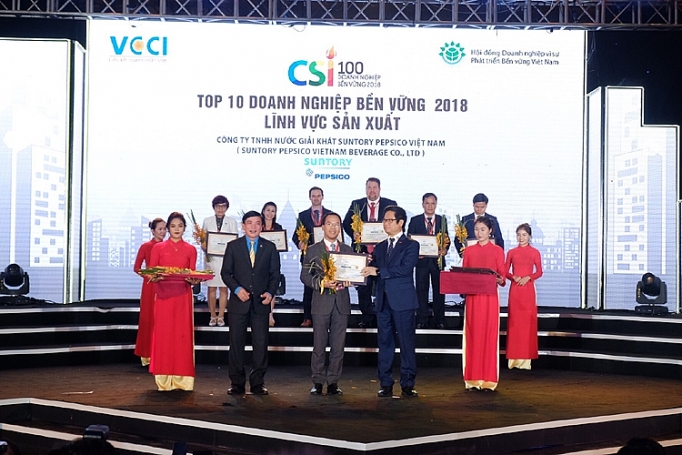 Suntory PepsiCo Việt Nam đạt nhiều thành tích nổi bật trong năm 2018 suntory pepsico viet nam dat nhieu thanh tuu noi bat trong nam 2018