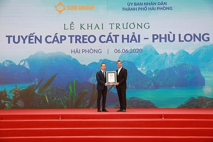 Sun Group khai trương tuyến cáp có trụ cáp treo cao nhất thế giới sun group khai truong tuyen ca p co tru cap treo cao nha t the gio i
