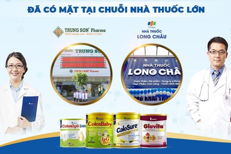 Sản phẩm dinh dưỡng của VitaDairy đã có mặt tại hệ thống nhà thuốc lớn san pham dinh duong cua vitadairy da co mat tai he thong nha thuoc lon