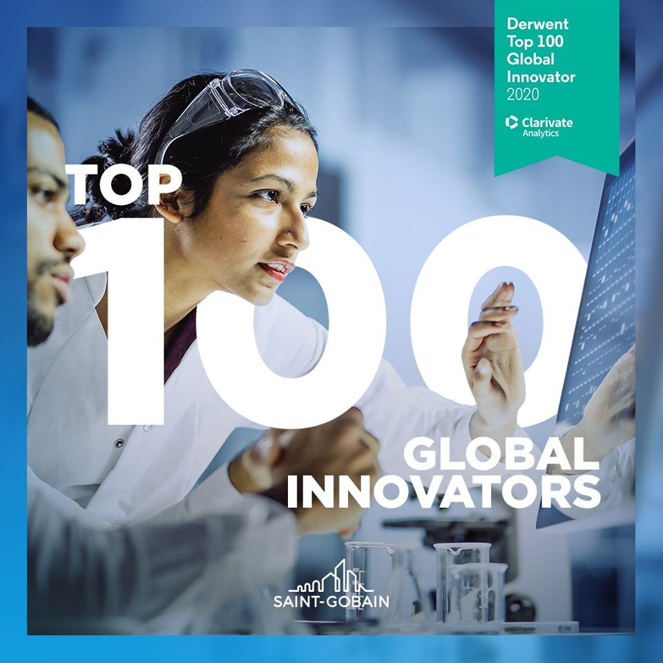 Saint-Gobain được vinh danh Top 100 Công ty sáng tạo toàn cầu saint gobain duoc vinh danh top 100 cong ty sang tao toan cau