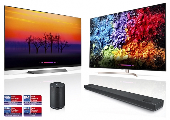 LG 7 năm liên tục nhận giải thưởng lớn của EISA