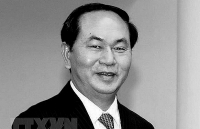 cuba de quoc tang tuong niem chu tich nuoc tran dai quang