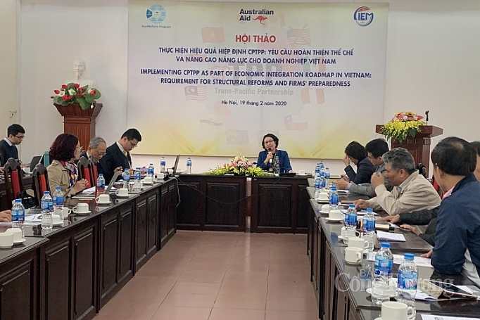 Tận dụng lợi ích từ CPTPP: Phụ thuộc vào năng lực thể chế tan dung loi ich tu cptpp phu thuoc vao nang luc the che