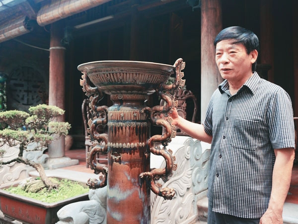 Cố nghệ nhân Vũ Đức Thắng: Lan tỏa “hồn” gốm Việt co nghe nhan vu duc thang lan toa hon gom viet