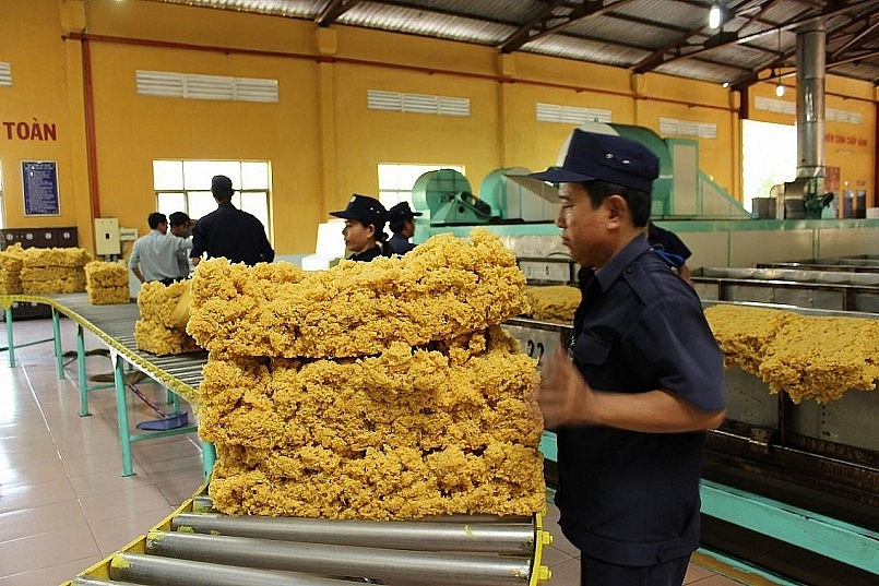 Malaysia là thị trường xuất khẩu cao su lớn thứ 4 của Việt Nam 