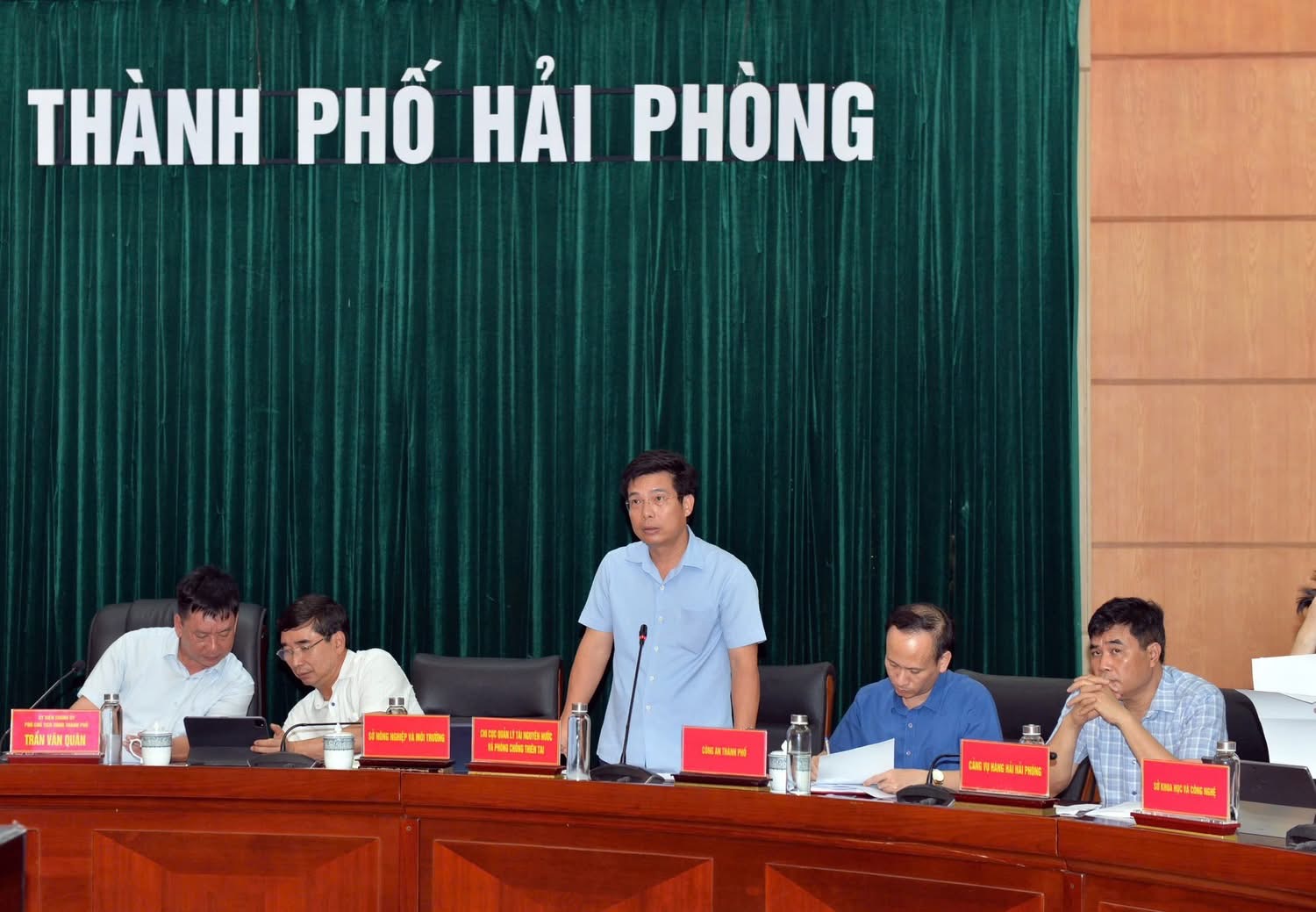 Hải Phòng khẩn trương triển khai đồng bộ các biện pháp ứng phó bão số 3 (Wipha)