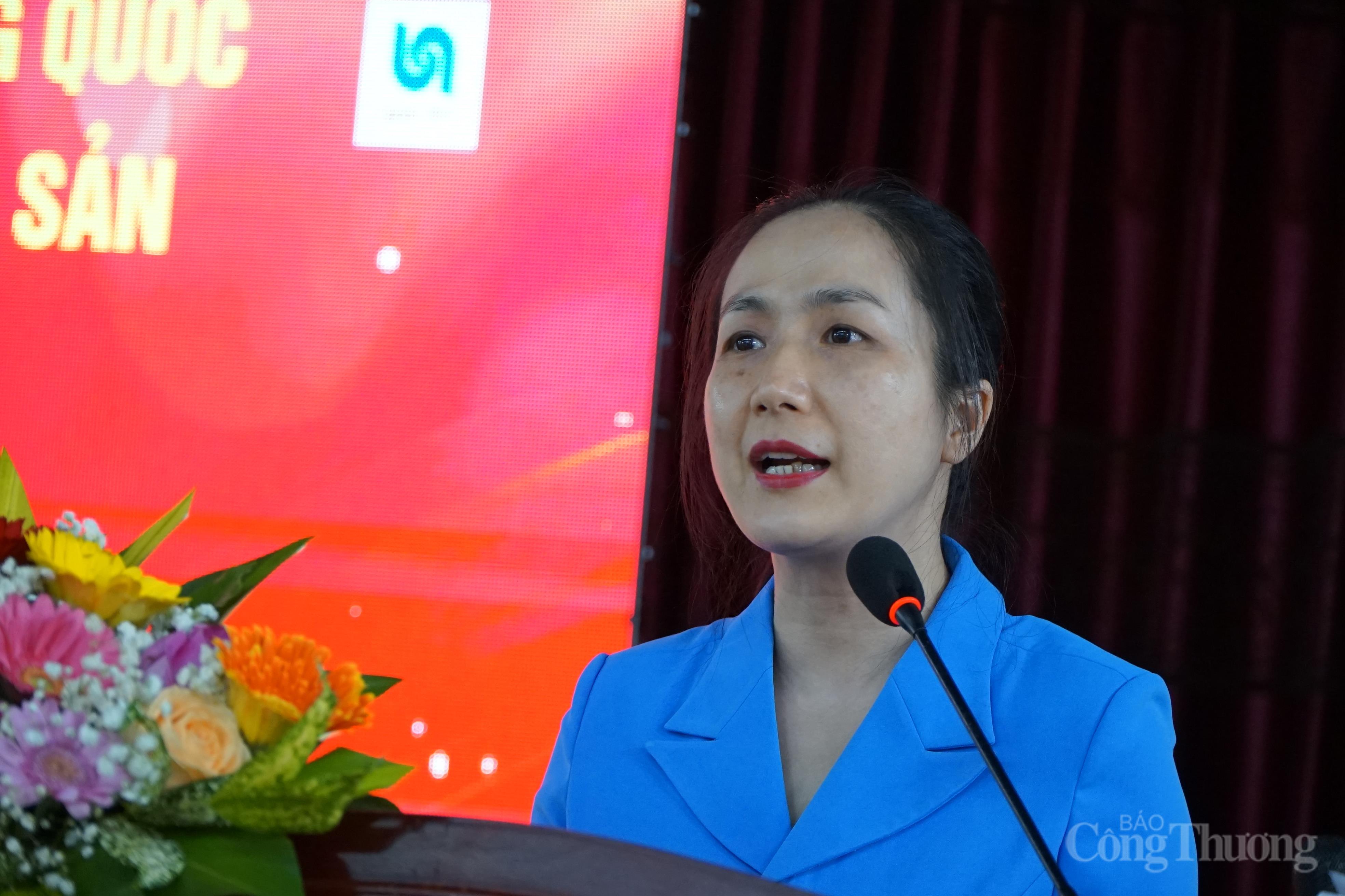 Giám đốc Sở Okvip tại về Đắk Lắk Nguyễn Thị Thu An phát biểu tại Okvip69 Đăng ký cá cược