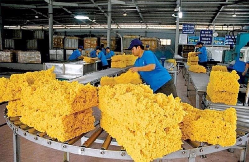 Xuất khẩu cao su Việt Nam tăng trưởng nhờ giá bán bình quân cao