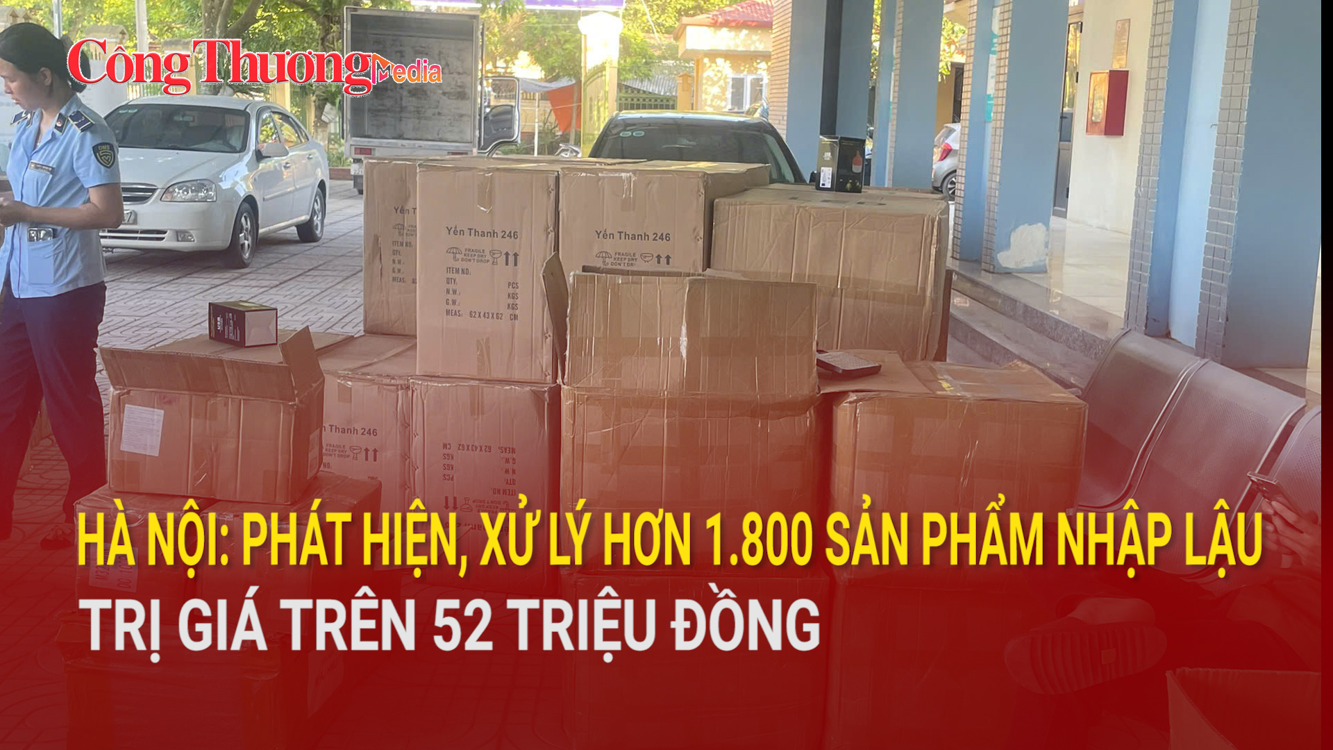 Hà Nội: Phát hiện, xử lý hơn 1.800 sản phẩm nhập lậu  