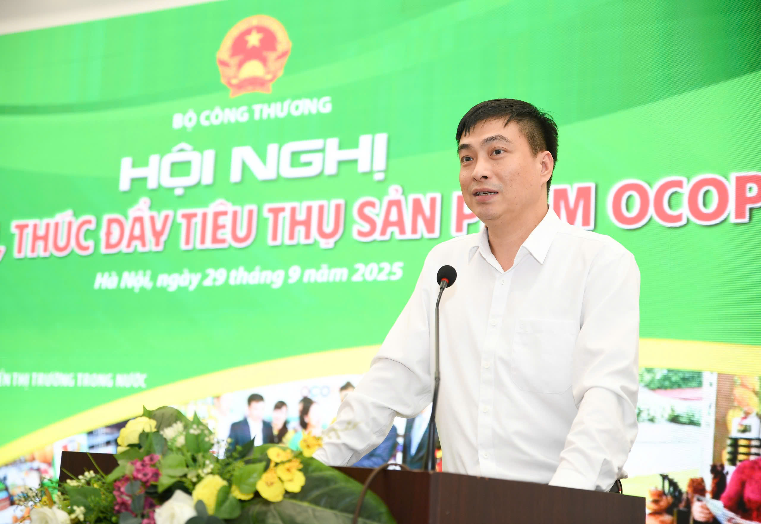 Ông Bùi Nguyễn Anh Tuấn phát biểu tại Okvip69 Đăng ký cá cược - Ảnh: Nam Nguyễn