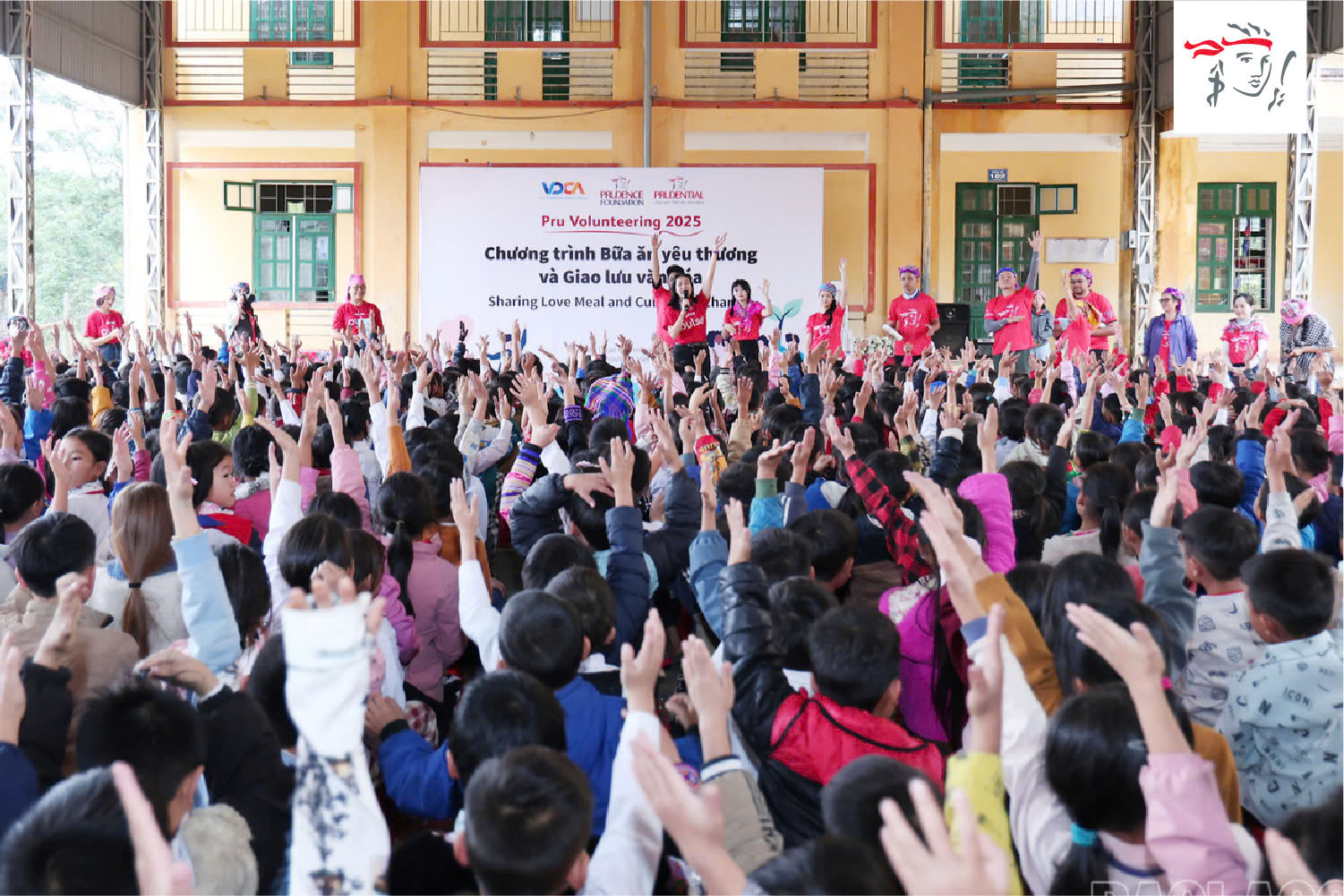 Sự kiện giao lưu văn hóa trong khuôn khổ chương trình Pru Volunteering 2025