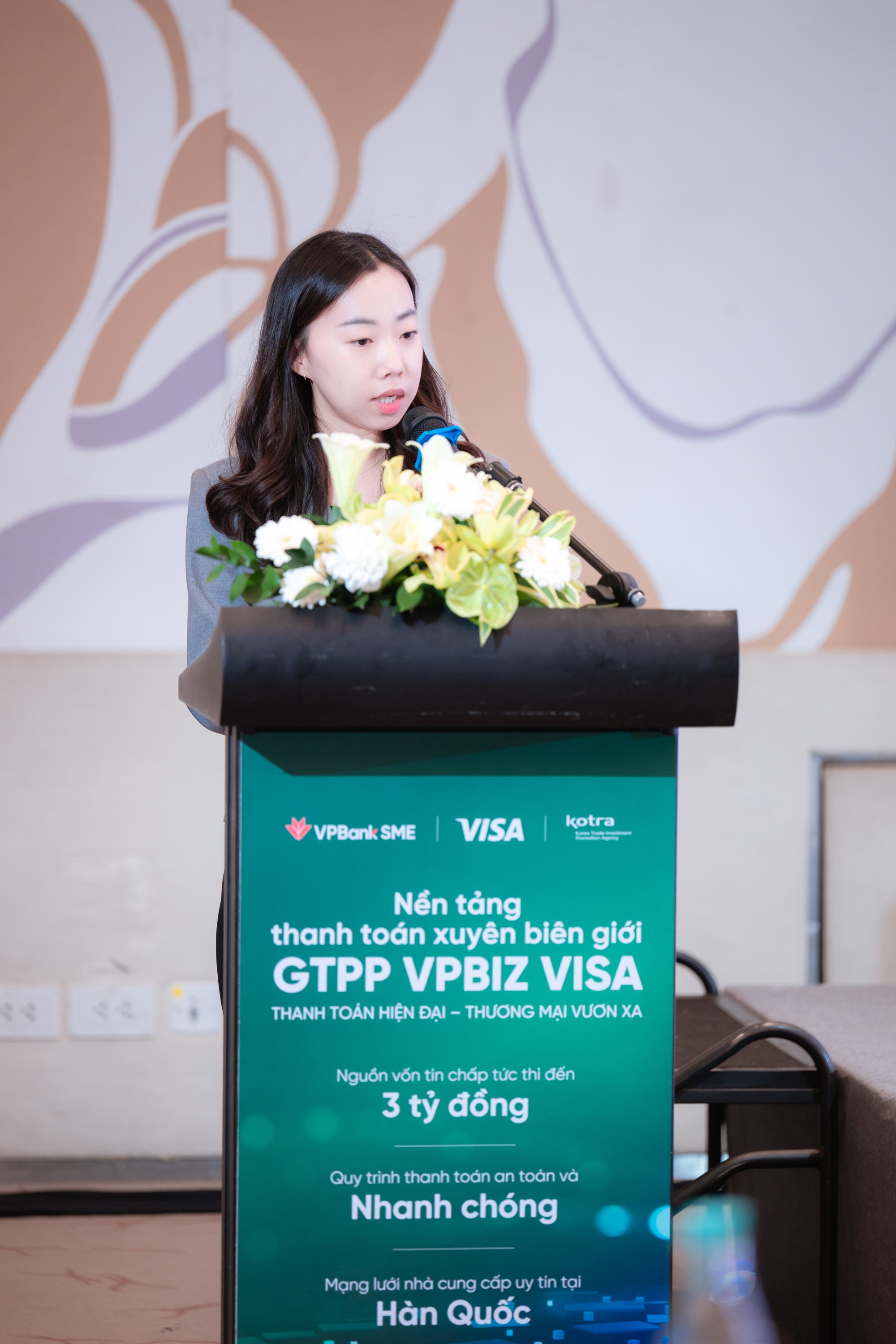 Đại diện Visa cho rằng thị trường Việt - Hàn mở ra cơ hội lớn cho SME khi ứng dụng giải pháp thanh toán hiện đại như GTPP