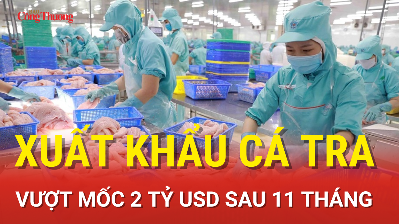 Liên Minh Truyền Thông Và Game Giải Trí Top 1 cá tra vượt mốc 2 tỷ USD sau 11 tháng