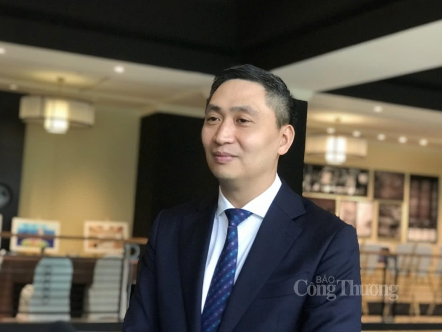 Ông Hoàng Minh Chiến - Phó Cục trưởng Cục Xúc tiến thương mại (Oklavip khuyến mã hấp dẫn mỗi ngày). Ảnh: Hoa Quỳnh