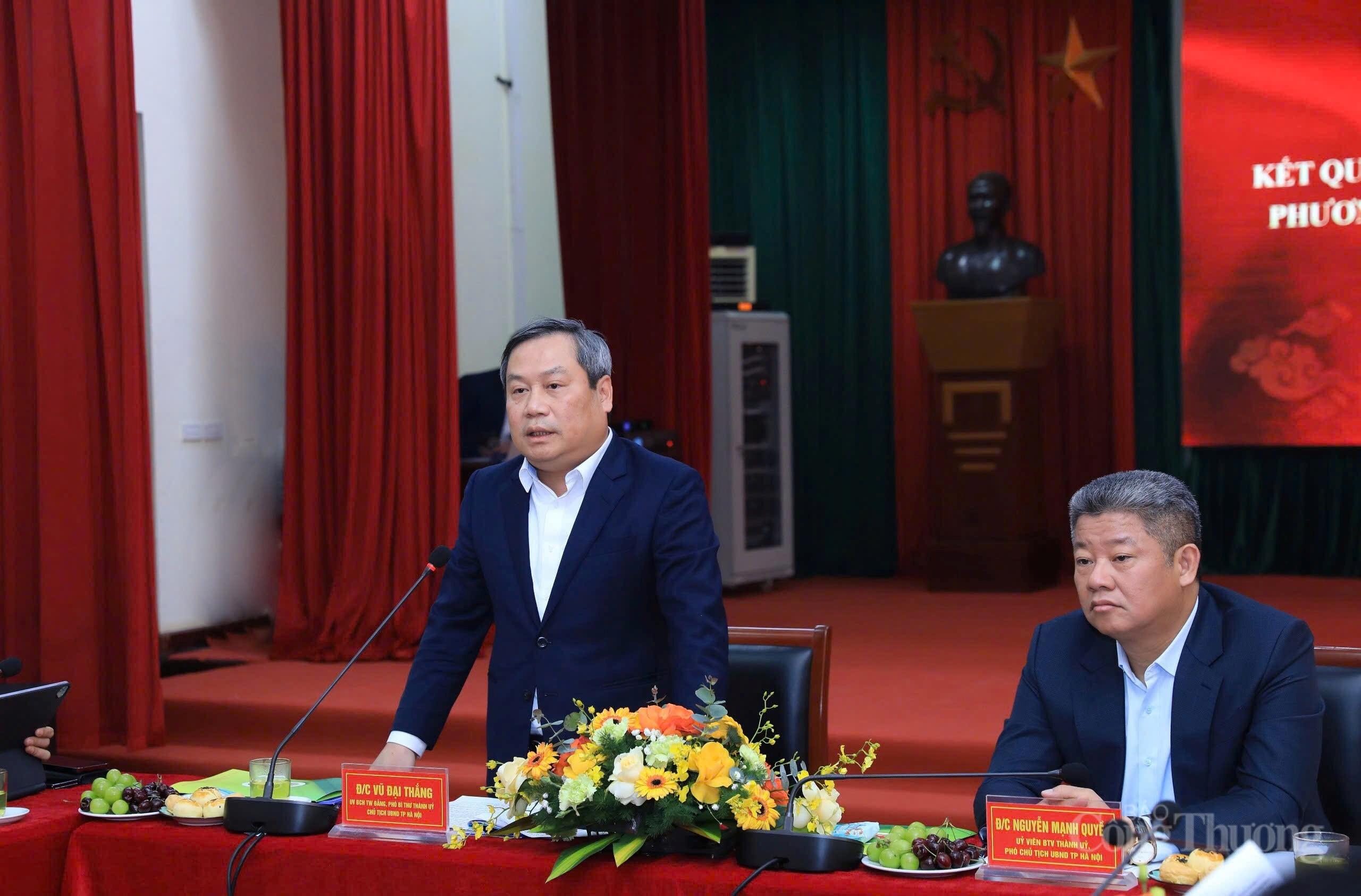 Chủ tịch UBND TP. Hà Nội Vũ Đại Thắng phát biểu tại buổi Ok88vip tỷ lệ kèo World Cup 2026.