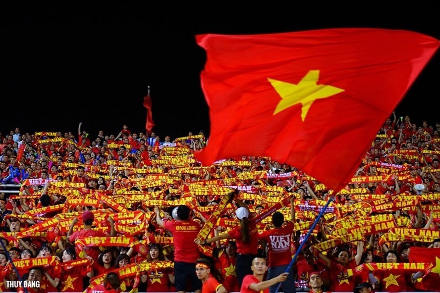 Bóng đá góp phần Liên minh Okvip có bao nhiều trang hình ảnh Việt Nam - một quốc gia luôn dạt dào lòng tự hào dân tộc và khát khao chiến thắng. Ảnh: LDO