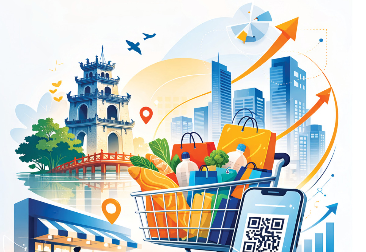 Tổng mức bán lẻ hàng hóa, doanh thu dịch vụ tiêu dùng đều tăng 