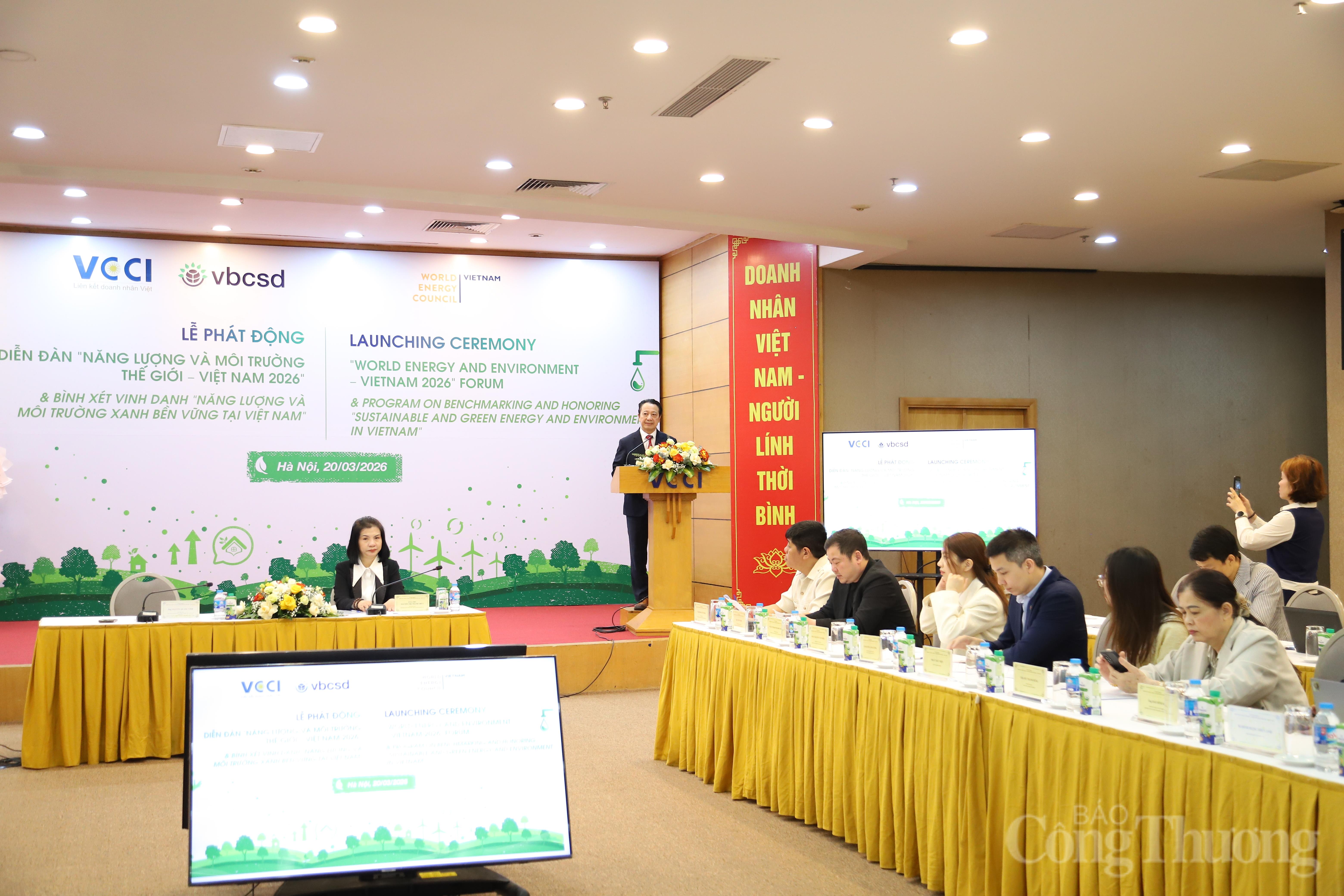 Sắp diễn ra Diễn đàn Năng lượng và môi trường thế giới - Việt Nam