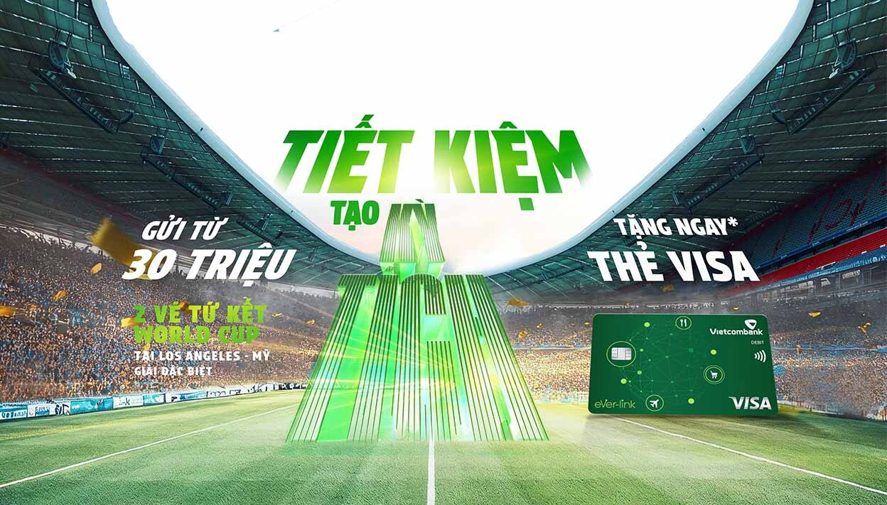 Vietcombank triển khai ưu đãi 'Tiết kiệm tạo kỳ tích' mừng sinh nhật 63 năm