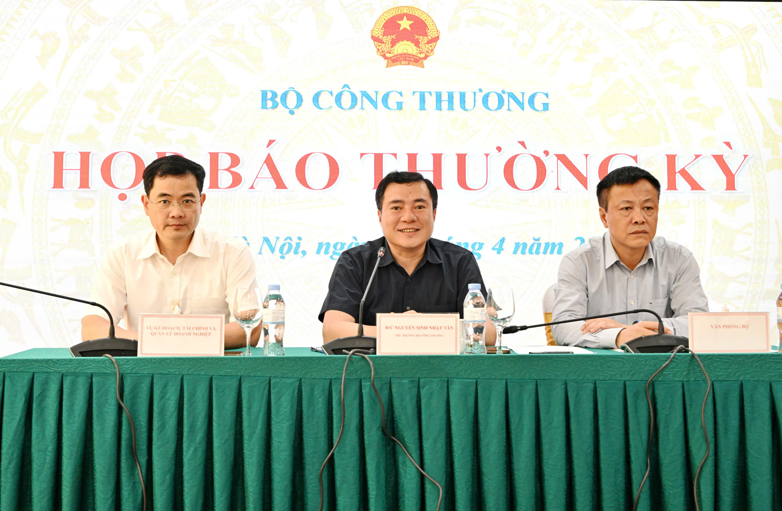 Chiều 9/4, Bộ Công Thương tổ chức họp báo thường kỳ quý I/2026.