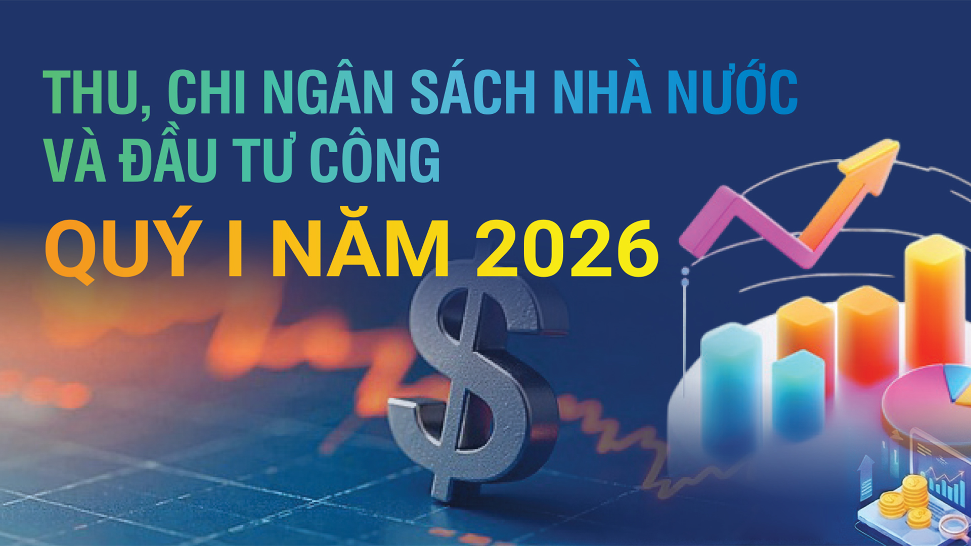 Infographic | Thu, chi ngân sách Trang Chủ OKVIP COM Top #1 và đầu tư công quý I/2026