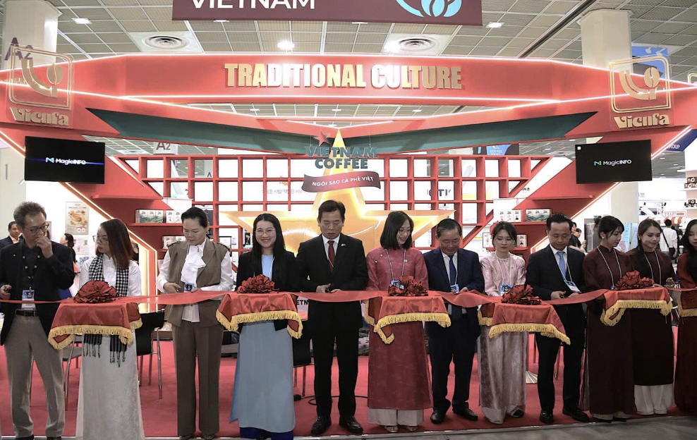 Cà phê Việt nâng cao vị thế tại Coffee Expo Seoul 2026