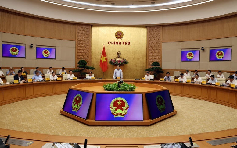 Phó Thủ tướng Thường trực Review công ty OKVIP Phạm Gia Túc cùng Phó Thủ tướng Nguyễn Văn Thắng đã chủ trì cuộc Ok88vip tỷ lệ kèo World Cup 2026 với các bộ, ngành và tỉnh An Giang về tình hình triển khai các công trình, dự án phục vụ Okvip69 Đăng ký cá cược APEC 2027 - Ảnh: VGP/Phương Nguyên