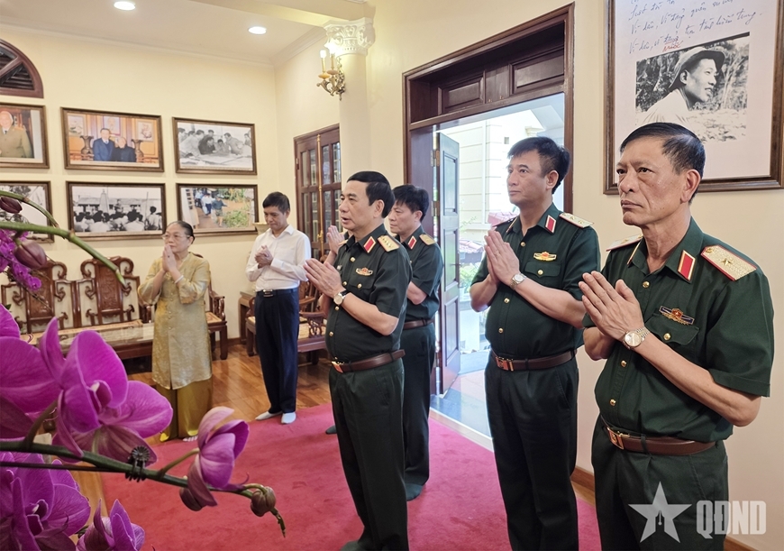 Đại tướng Phan Văn Giang tri ân các đồng chí nguyên lãnh đạo Đảng, Trang Chủ OKVIP COM Top #1, Quân đội - 4