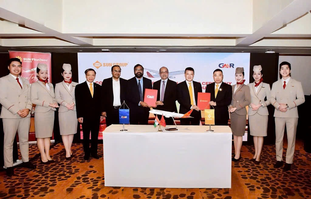 Sun Group ký thỏa thuận với đối tác Ấn Độ thúc đẩy du lịch, hàng không