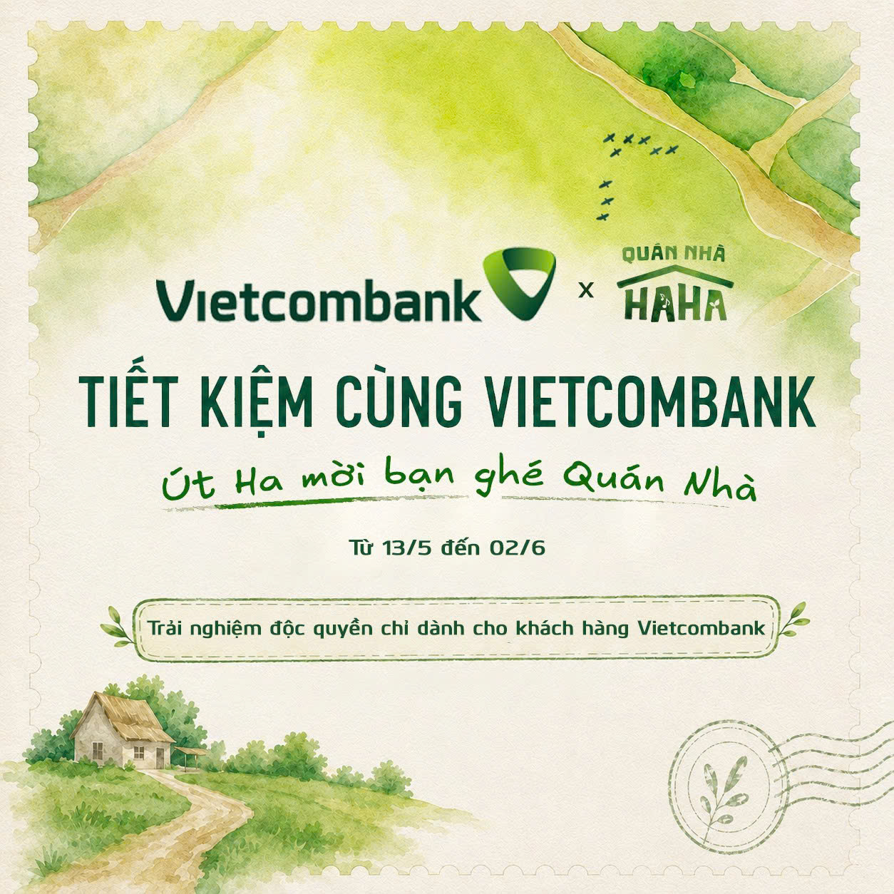 Vietcombank đồng hành cùng Quán Nhà Haha: Kiến tạo trải nghiệm văn hóa, giải trí 
