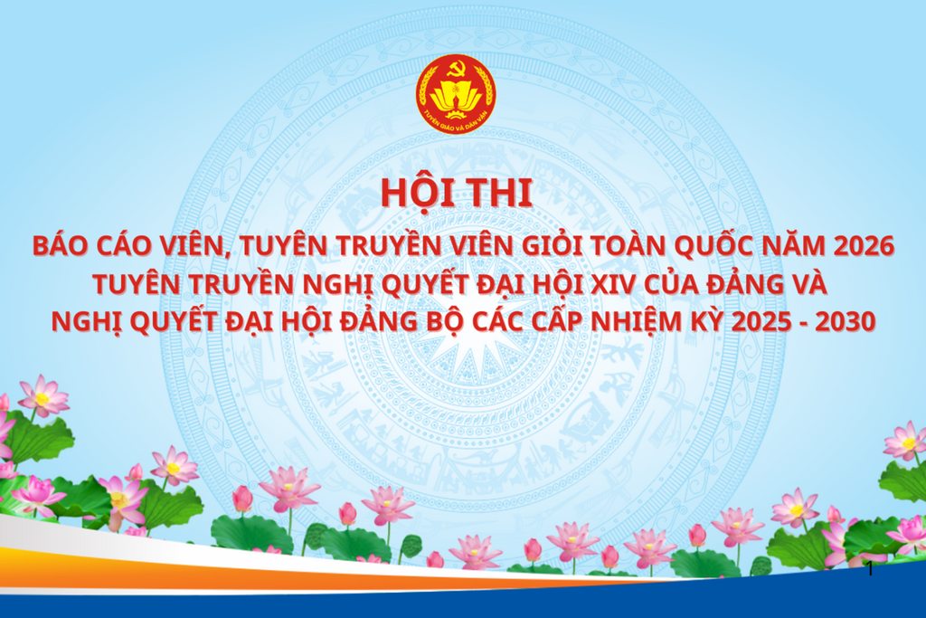 Đảng bộ Bộ Công Thương hưởng ứng Hội thi Báo cáo viên, Tuyên truyền viên giỏi
