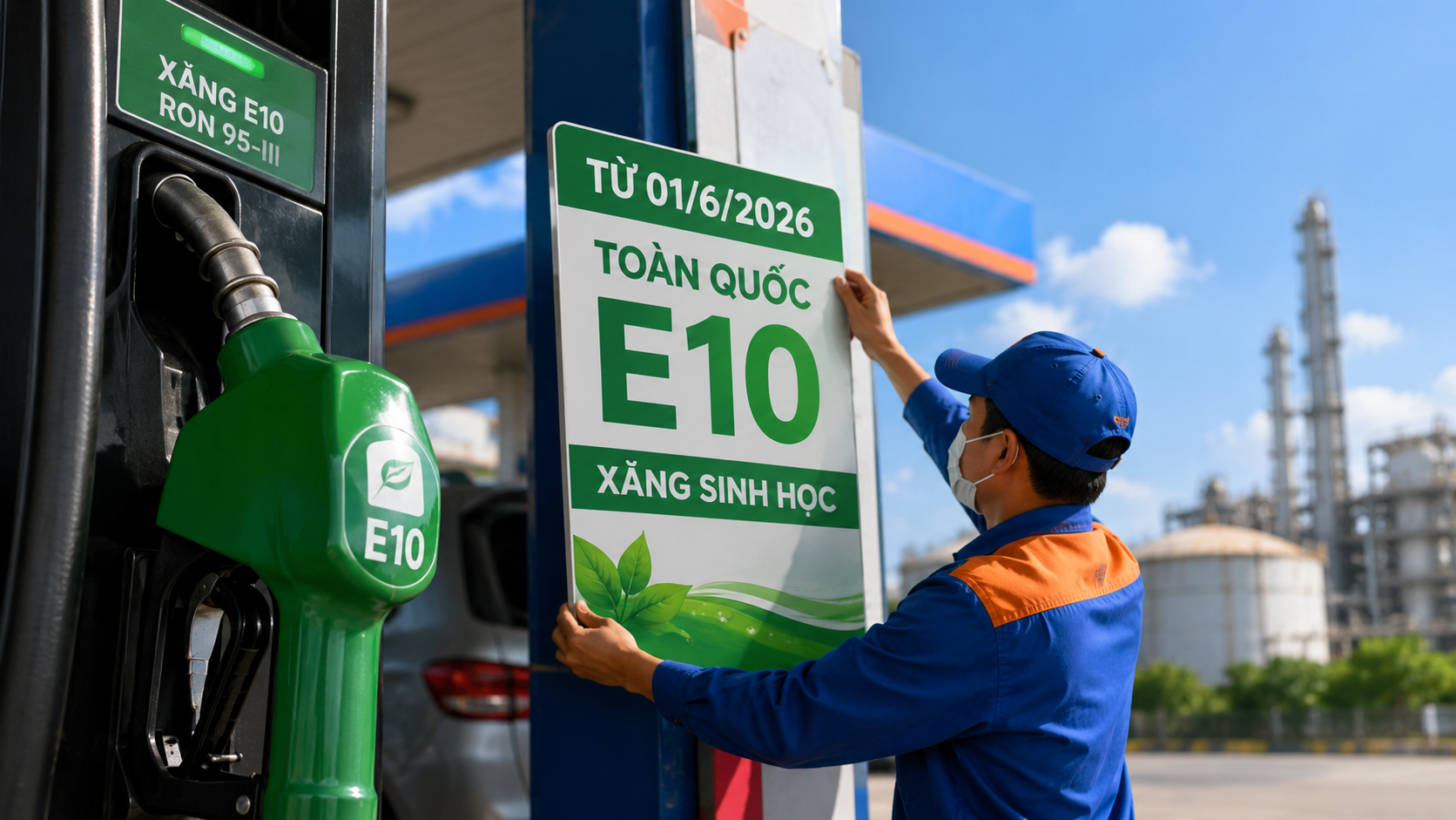 Xăng E10 và những điều người dùng cần biết