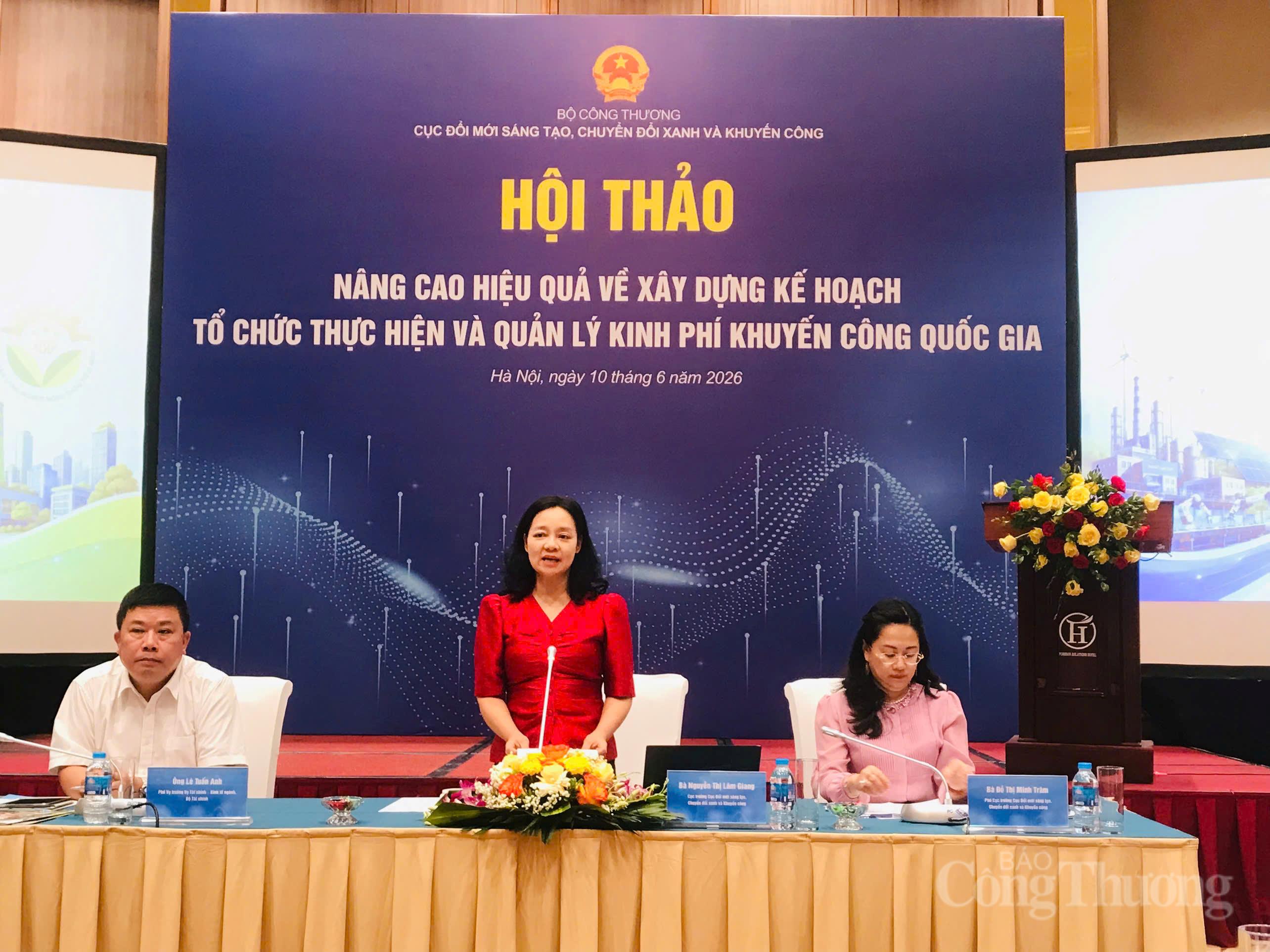 Đề xuất tăng mức chi hỗ trợ cho hoạt động khuyến công